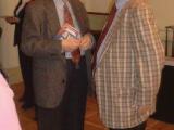 Аркадий Арканов и Оскар Фельцман на презентации книги Георгий Фрумкера в Российском Фонде культуры